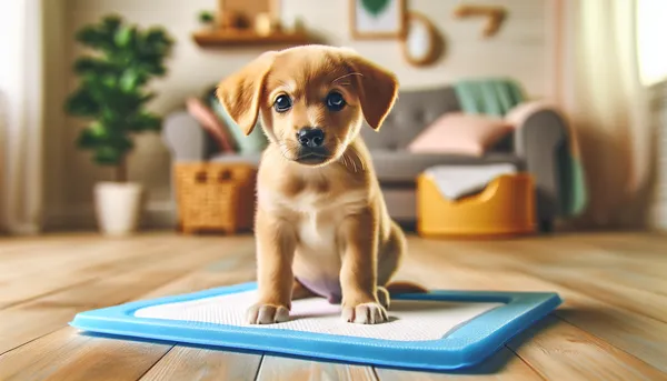 img of how long does it take to potty train a puppy