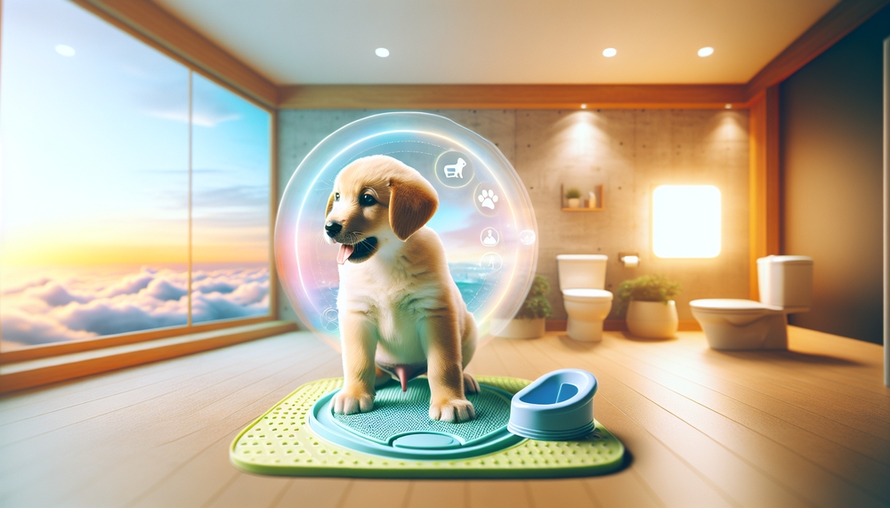 img of how to potty train a puppy