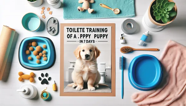 img of how to toilet train a puppy in 7 days